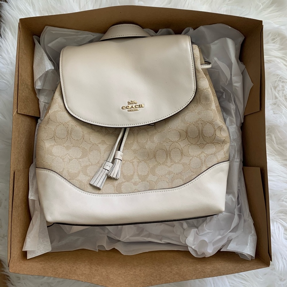 NWT Coach backpack